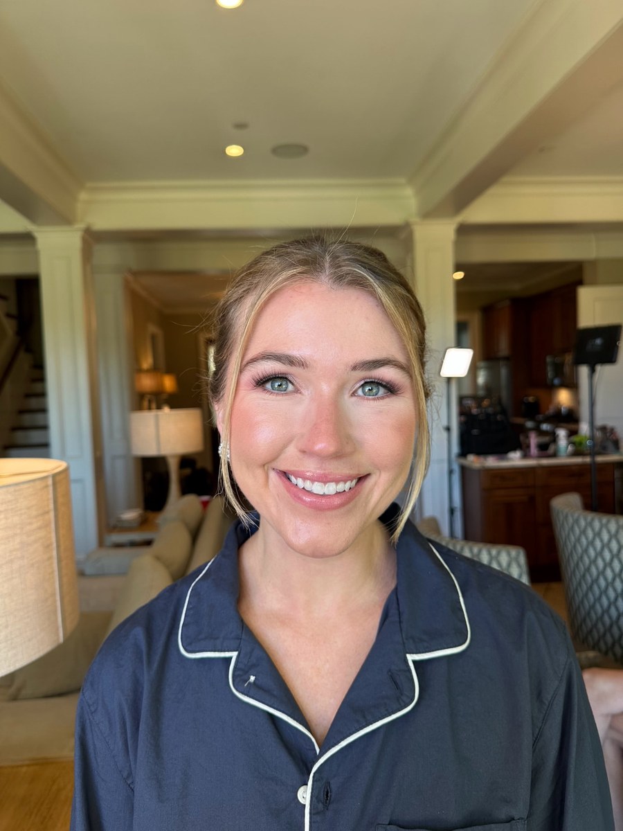 Soft glam makeup look