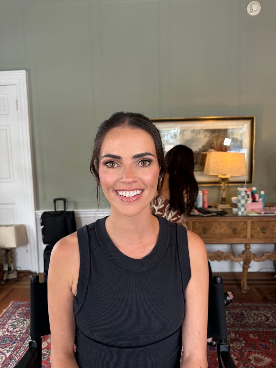 Soft glam makeup look